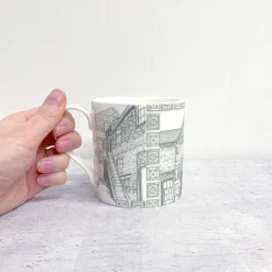 Alex Allday Middleport Pottery Fine Bone China Mug