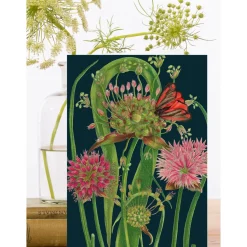 Madame Treacle Midnight Alliums Card
