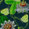 Madame Treacle Midnight Passion Flower Card