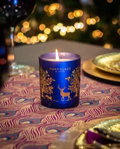 Marmalade of London Midnight Woods Large Glass Candle