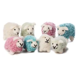 Amica Felt Mini Colorful Sheep Felt Decorations