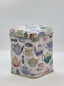 Elite Tins Mini Teapot Tea Tin