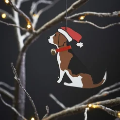 Sweet William Mischievous Mutts Christmas Decoration
