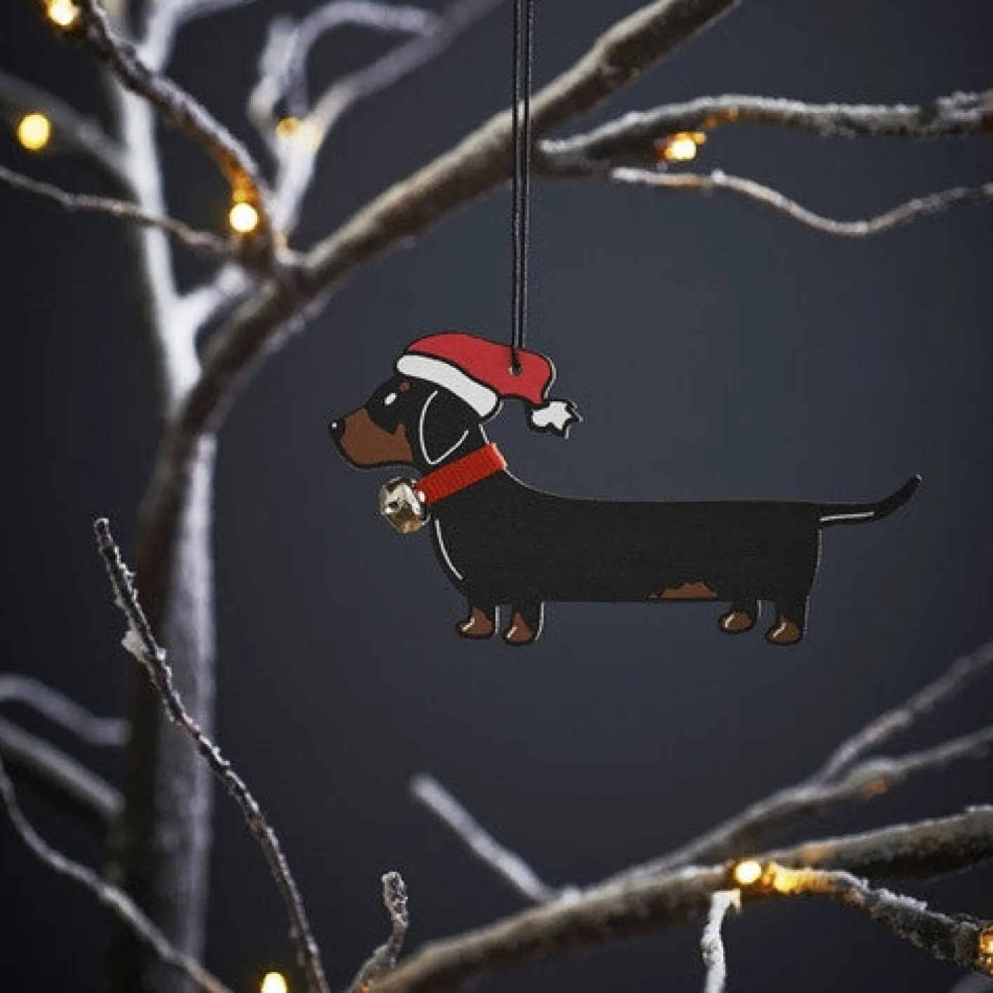 Sweet William Mischievous Mutts Christmas Decoration