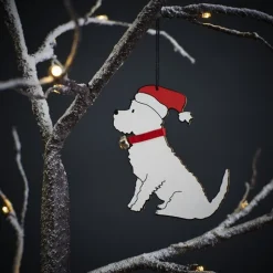 Sweet William Mischievous Mutts Christmas Decoration
