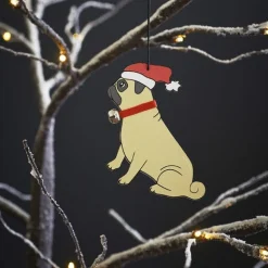 Sweet William Mischievous Mutts Christmas Decoration