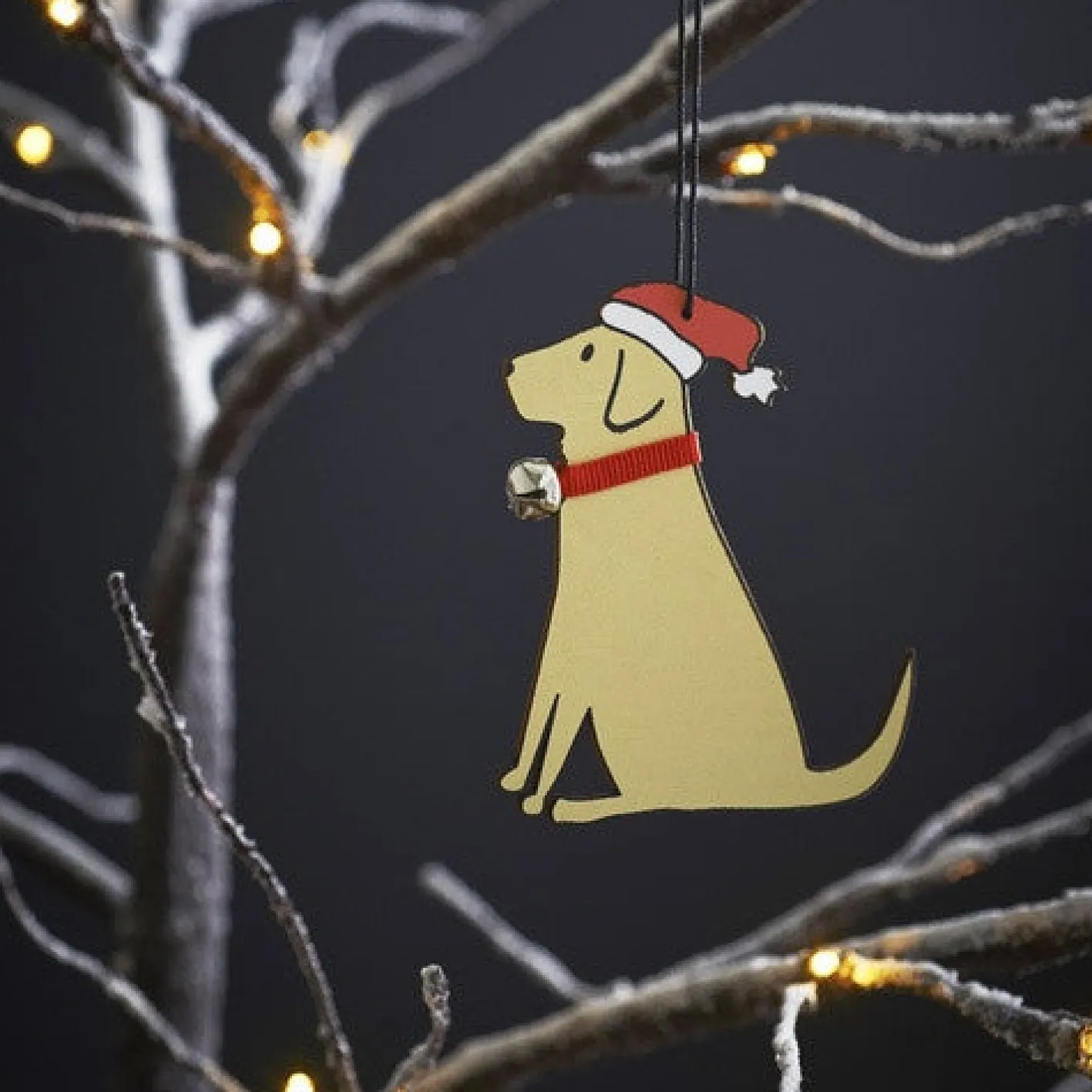 Sweet William Mischievous Mutts Christmas Decoration
