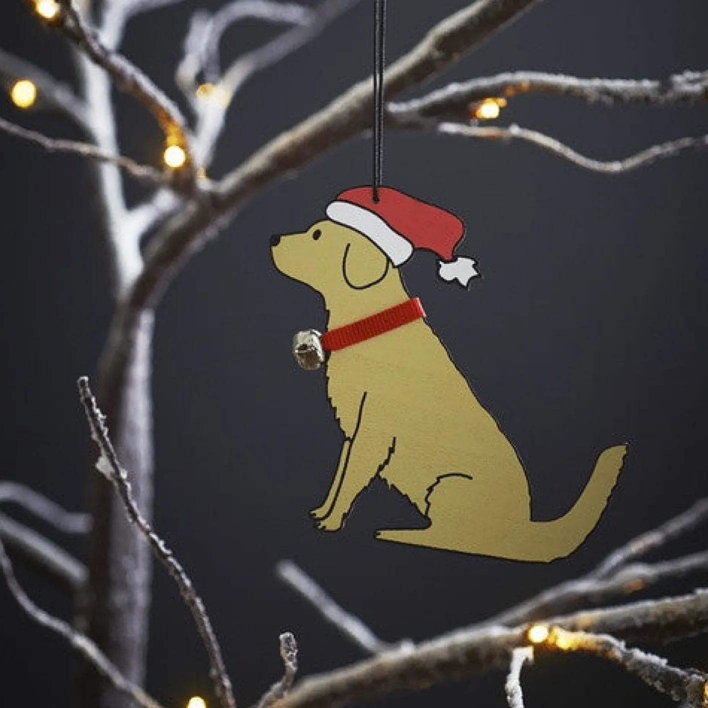 Sweet William Mischievous Mutts Christmas Decoration