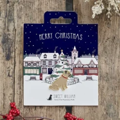 Sweet William Mischievous Mutts Dog Pins