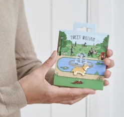 Sweet William Mischievous Mutts Dog Pins