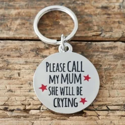 Sweet William Mischievous Mutts Dog Tags