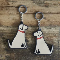 Sweet William Mischievous Mutts Key Chains