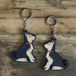 Sweet William Mischievous Mutts Key Chains