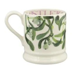 Emma Bridgewater Mistletoe 1/2 Pint Mug