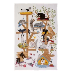 Ulster Weavers Moggie Mayhem Tea Towel