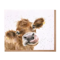 Wrendale Designs 'Mooooo' Greetings Card