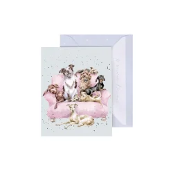 Wrendale Designs 'Movie Night' Dog Gift Enclosure Card