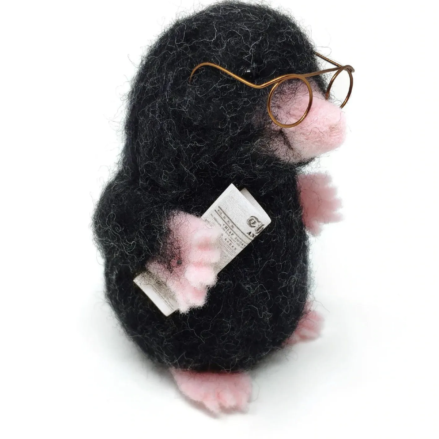 The Crafty Kit Co. Mr. Mole Needle Felting Kit