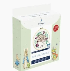 The Crafty Kit Co. Mrs. Tiggy-Winkle Embroidery Kit
