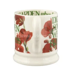 Emma Bridgewater My Garden is My Happiness 1/2 Pint Mug