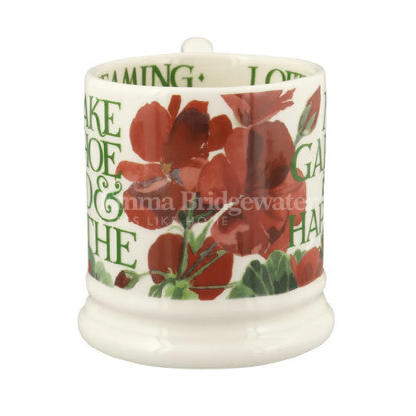 Emma Bridgewater My Garden is My Happiness 1/2 Pint Mug