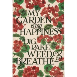Emma Bridgewater My Garden is My Happiness Tea Towel