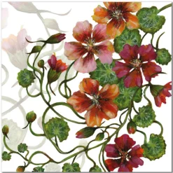 Emma Ball Nasturtiums Greetings Card