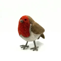 Amica Felt Natural Robin Felt Decoration
