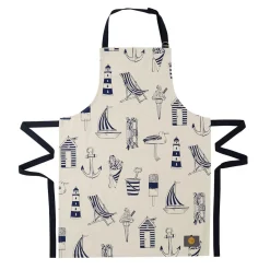 Victoria Eggs Nautical Apron