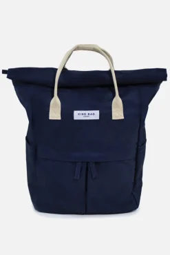 Kind Bag London Navy Hackney Medium Backpack