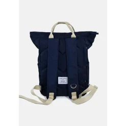Kind Bag London Navy Hackney Medium Backpack