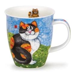 Dunoon Nevis Happy Cat Mugs
