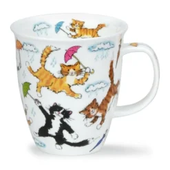 Dunoon Nevis Raining Cats Mug