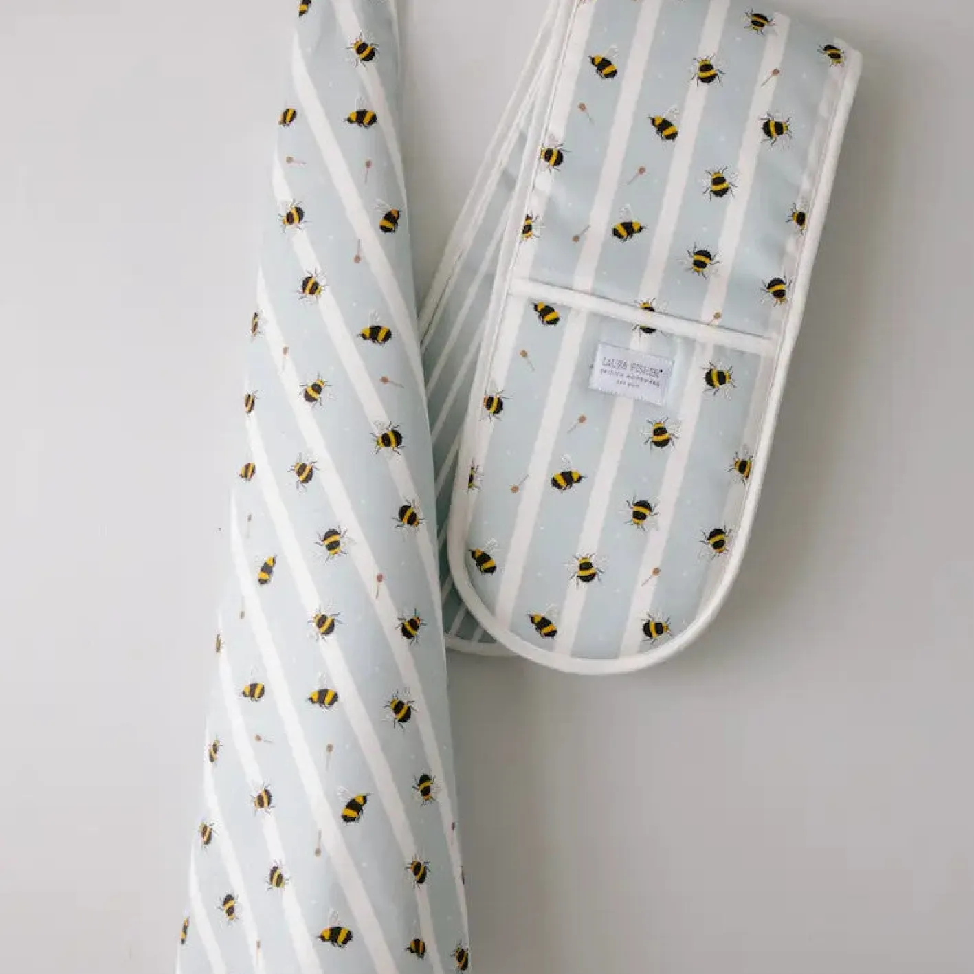 Laura Fisher New Honey Bee Cotton Tea Towel