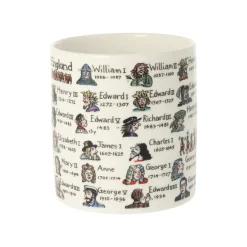 Picturemaps New - Kings & Queens of England with Dates Bone China Mug