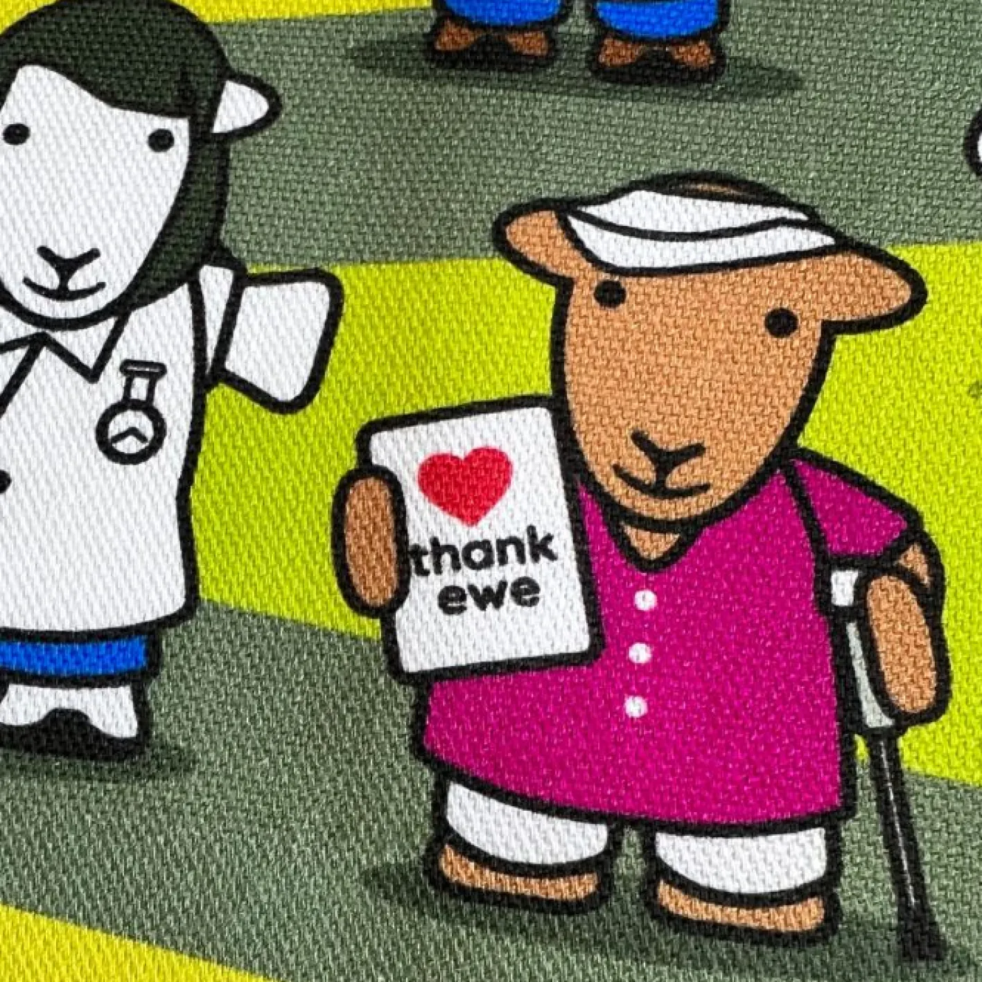 The Herdy Company NHS 75th Anniversary Cotton Tea Towel