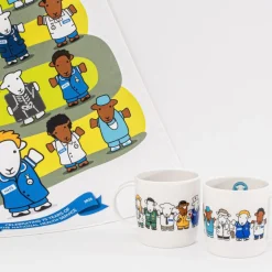 The Herdy Company NHS 75th Anniversary Cotton Tea Towel