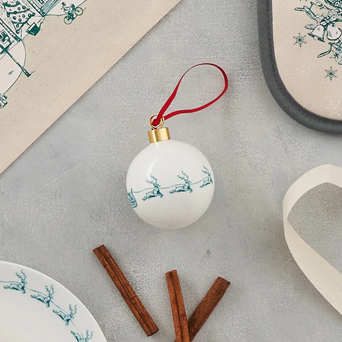 Victoria Eggs Night Before Christmas Bauble