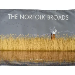 Town Towels Norfolk Broads Tea Towel