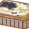 Elite Tins Nostalgia Thank You Small Rectangular Tin