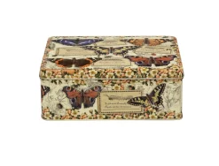 Elite Tins Nostalgia - Vintage Butterflies Deep Rectangular Tin