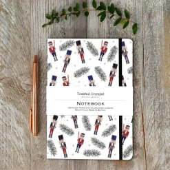 Toasted Crumpet Nutcracker A5 Lined Notebook