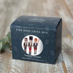 Toasted Crumpet Nutcracker Fine Bone China Mug in a Gift Box