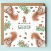 West Country Designs Nutty Squirrels Birthday Card