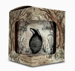 Heaven Scent Oakwood & Bergamot China Pot Candle - Badger