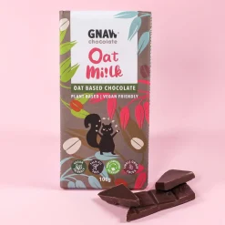 Gnaw Chocolate Oat Milk Chocolate Bar
