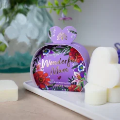 English Soap Company Occasions Wonderful Mum Heart Guest Soaps