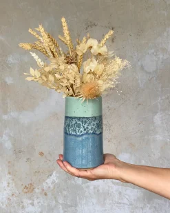 Emily Doran Pottery Ocean Spray Tall Vase