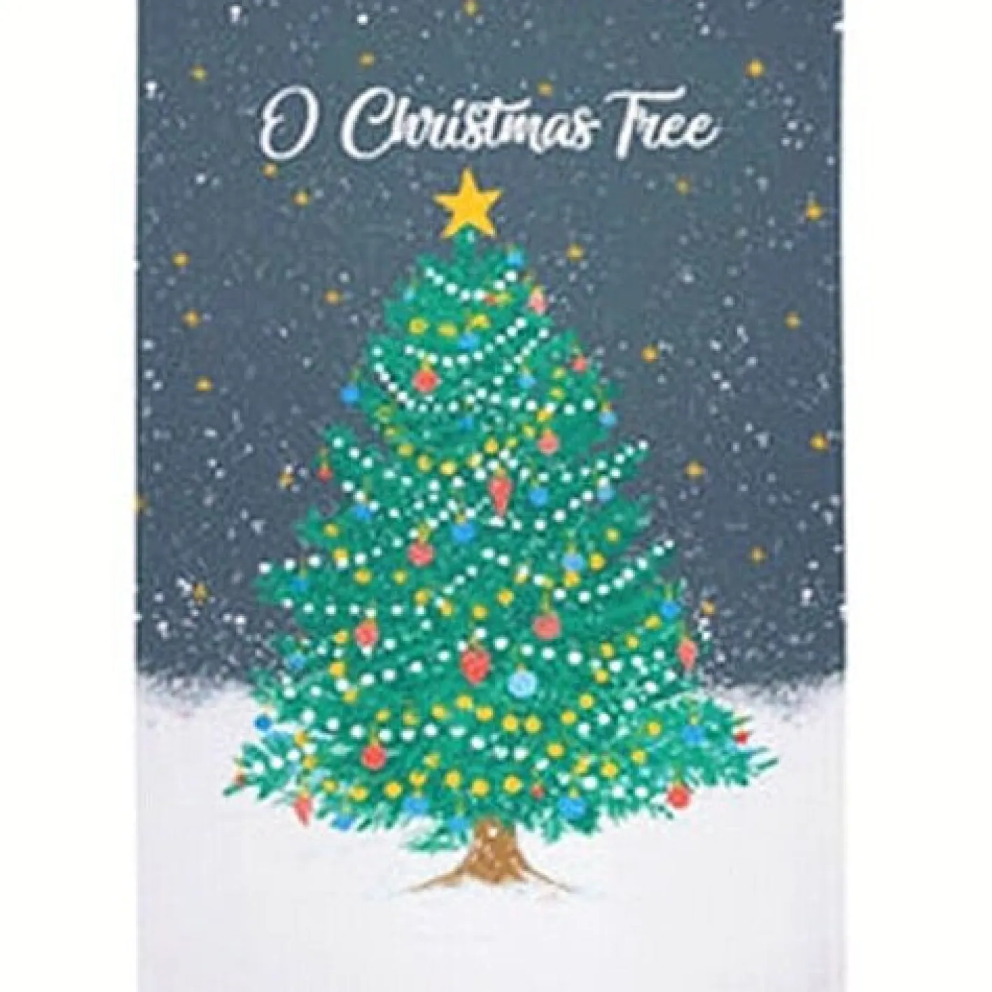 Ulster Weavers O Christmas Tree Recycled Cotton Tea Towel