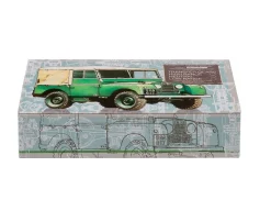 Elite Tins Off Road Hinged-Lid Rectangular Tin